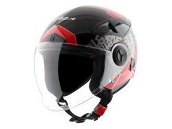 Vega Blaze Helmet-Black & Red