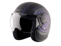 Vega Jet Helmet-Black