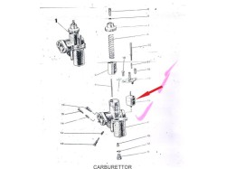 Jawa 250 Carburettor float