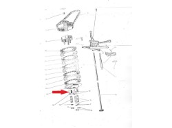 Jawa 250 pressure Plate bush