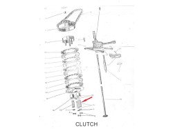 Jawa 250 pressure Plate spring