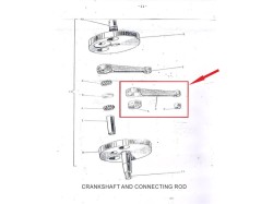 Jawa 250 connecting rod
