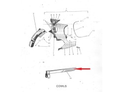 Jawa 250 COWLS CABLE COVER
