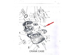 Jawa 250 carburetor cover nut