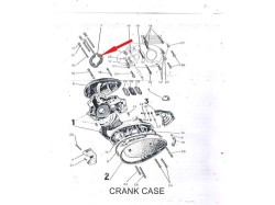 Jawa 250 cylinder gasket