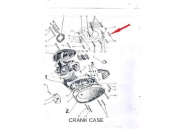 Jawa 250 crank screw set