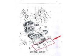 Jawa 250 engine cover screw set of 5