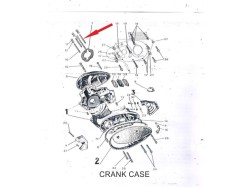 Jawa 250 Cylinder stud