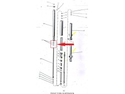 Jawa 250 suspension plate
