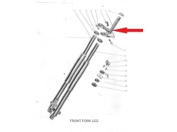 Jawa 250 front fork steering leg