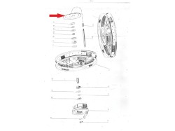 Jawa 250 front wheel cover