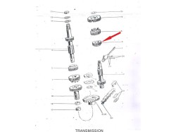 Jawa 250 Gear box Gear 16 teeth