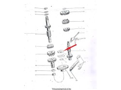 Jawa 250 Gear box Sprocket nut
