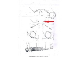 Jawa 250 handle grommet set