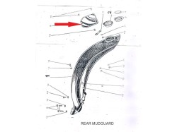 Jawa 250 Front and back Number Plate