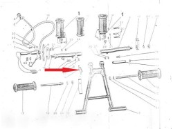 Jawa 250 main stand spring