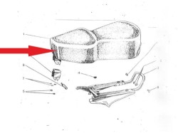 Jawa 250 double seat