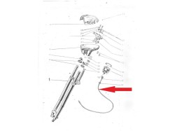 Jawa 250 Speedo meter cable