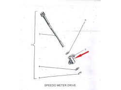 Jawa 250 Speedo meter drive bearing