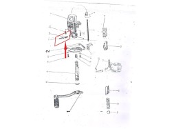 Jawa 250 kick starter cam powl with dowel pin set of 2