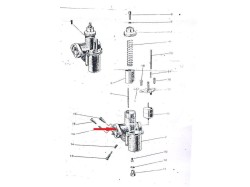 Jawa 250 Pacco type double float carburattor