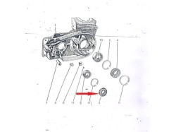 Jawa 250 right Crank case seal right set of 2