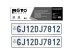 Car Number Plates | White