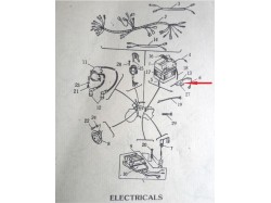 Yamaha RD350 fuse holder