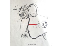 Yamaha RD350 generator cam
