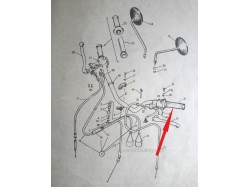 Yamaha RD350 balloon grip set