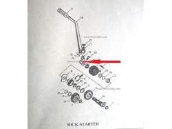 Yamaha RD350 kick starter boss