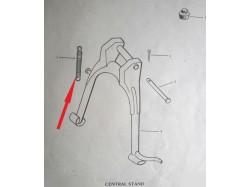 Yamaha RD350 main stand spring