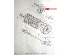 Yamaha RD350 pressure plate