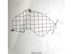 Yamaha RD350 Saree guard