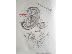 Yamaha RD350 Spokes each