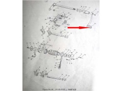 Yamaha RD350 gear shift pedal grip