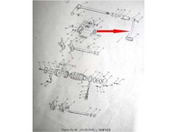 Yamaha RD350 gear shift pedal