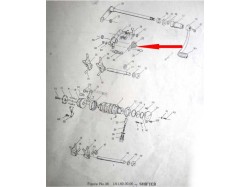 Yamaha RD350 gear shift shaft spring