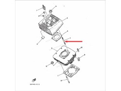 RX100 Bolt Stud, Cylinder of each