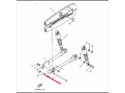 RX100 Rear Arm Bush set of two