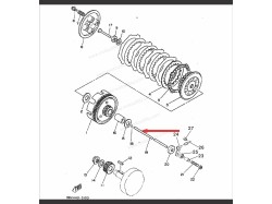 RX135 Clutch Rod Push 2