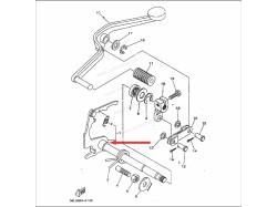 RX135 Gear Shaft