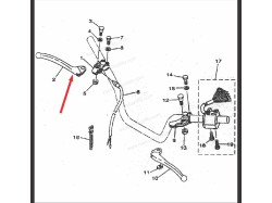 RX135 Lever Break