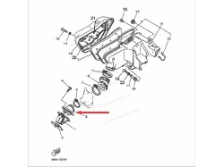 RX135 Mani Fold (joint carburetor)