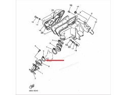 RX135 Mani Fold, clamp assy (hose)