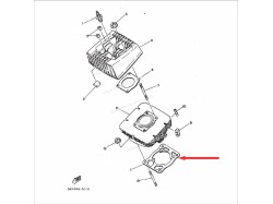 RXZ Gasket, Cylinder