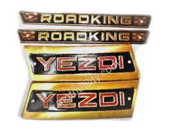 Yezdi Classic petrol tank side cover emblem set of 4