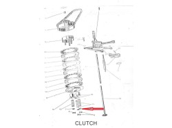 Yezdi Roadking clutch pressure plate washer