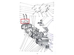 Yezdi Roadking crank case fixing screw set