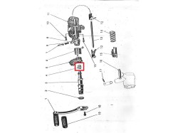 Yezdi Classic kick and foot gear shaft seal